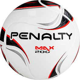 Мяч футзал. PENALTY BOLA FUTSAL MAX 200 TERM XXII, 5416291160-U, р.JR13, PU, термос, бел-кр-чер